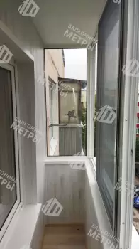 Отделка балкона с утеплением в многоквартирном доме