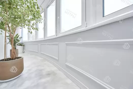 Утепление балкона с отделкой гипсокартоном