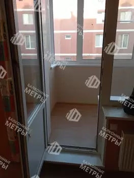 Остекление профилем Rehau и отделка балкона