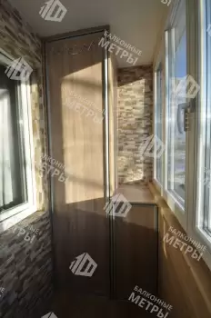 Отделка с утеплением балкона в панельном доме Отделка с утеплением балкона в панельном доме